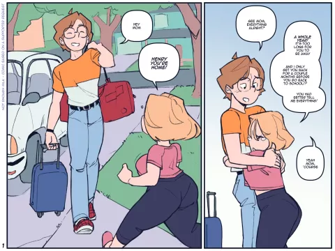 Summer Ache [NotEnoughMilk] porn comic cover