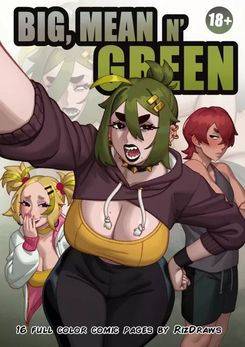 Big, Mean n' Green [Rizdraws] porn comic cover