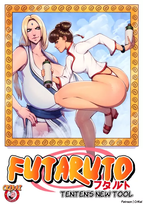 Futaruto: Tenten's New Tools (Naruto) [CriKai] porn comic cover