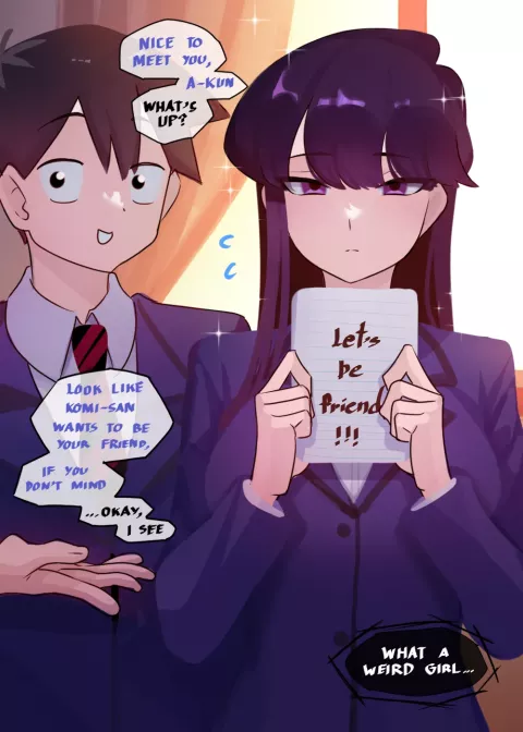 Komi's NTR // Komi's Mom [Punpunn] porn comic cover