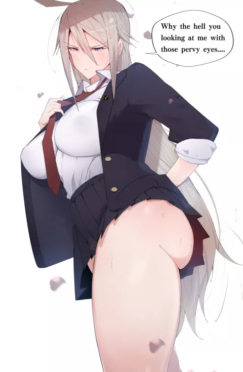 The High School Girl With Russian Blood Whos Lewd Bouncy Body Is Out Of This World! [Agobitch] porn comic cover