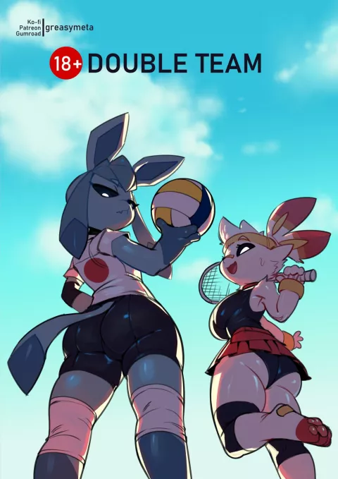 Double Team comic porn porn comic cover