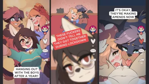 The Third Wheel comic porn porn comic cover