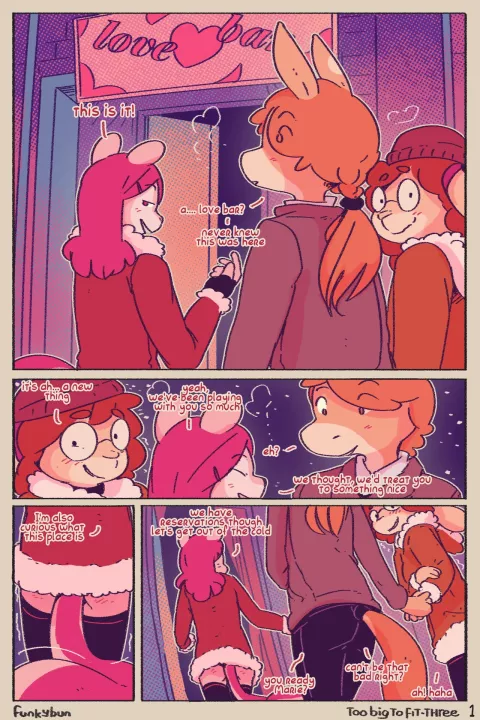 Too Big To Fit 3 comic porn porn comic cover