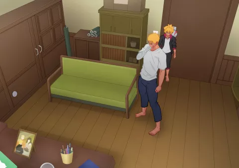 [CamoHouse] Naruto Work Room – V.2 – VDO – Gay Manga porn comic cover