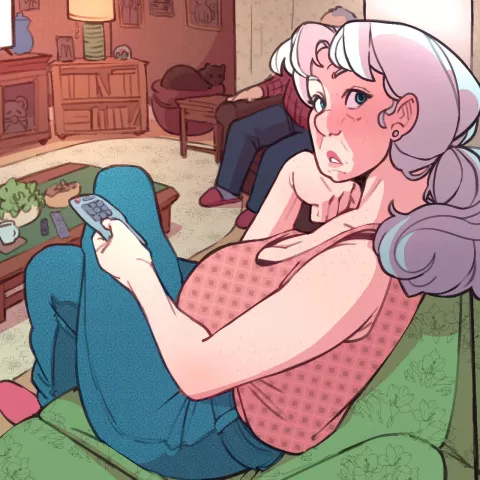 [Not Enough Milk] The GILF Package comic porn porn comic cover