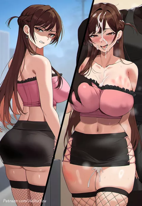 Rent A Blacked Girlfriend [All Parts] comic porn porn comic cover