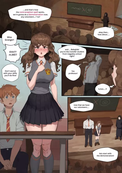 [wjs07] Hermione: Contraception spell failed (Harry Potter) comic porn porn comic cover