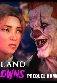 Cops VS Clowns porn comic cover