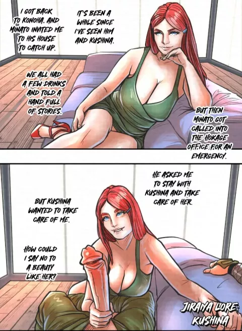 Jiraiya Lore – Kushina porn comic porn comic cover