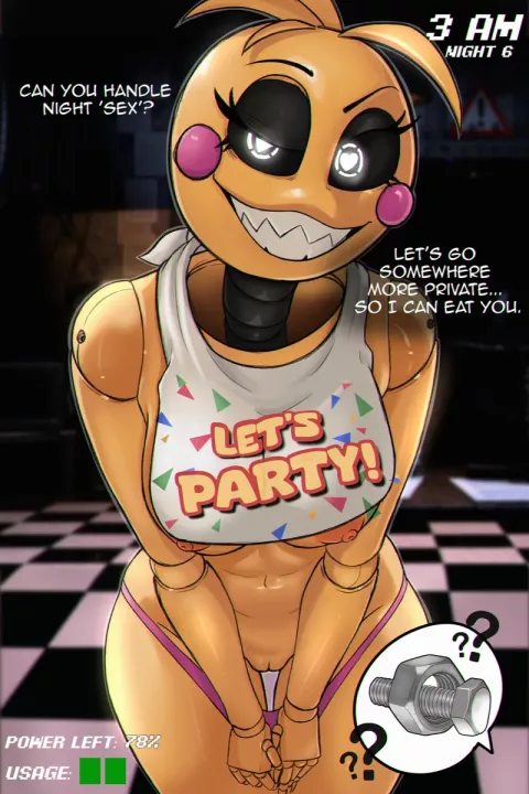 Toy Chica Is Waiting For You comic porn porn comic cover