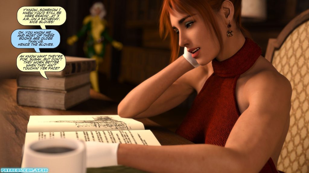 Abuse Of Power (X-Men) [SquarePeg3D] Porn Comic