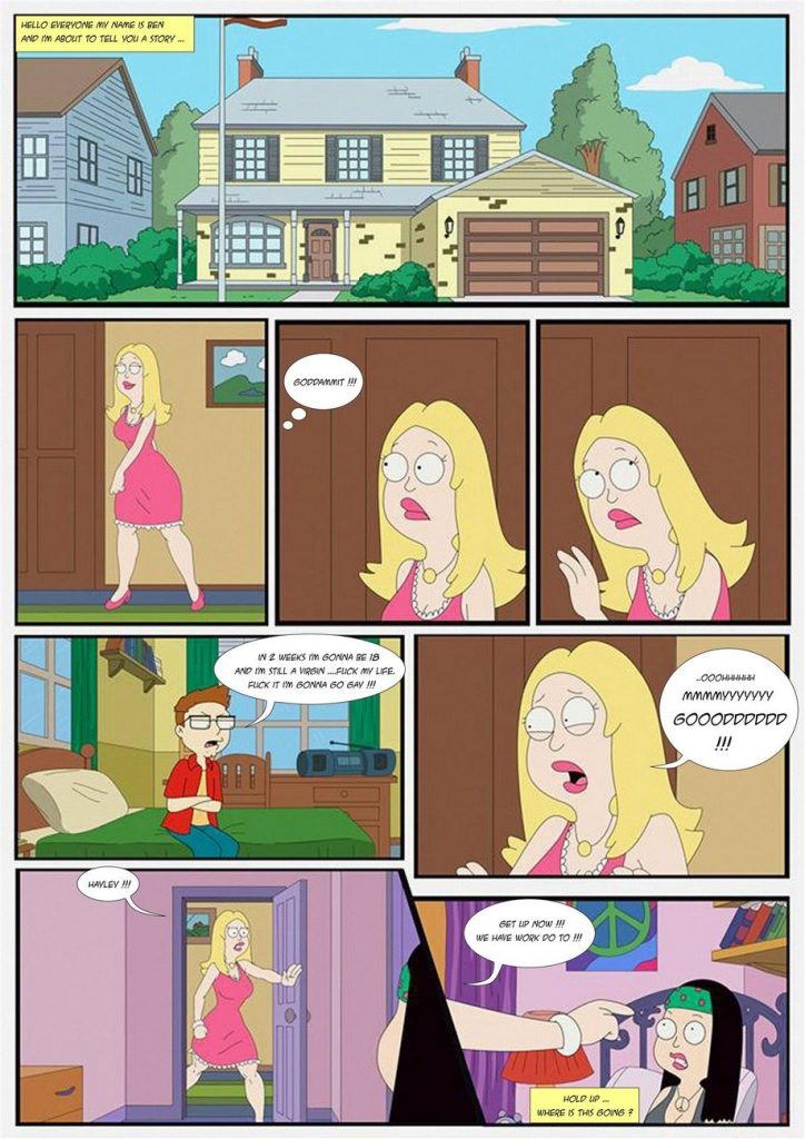 American Family Fun (American Dad!) [Grigori] Porn Comic