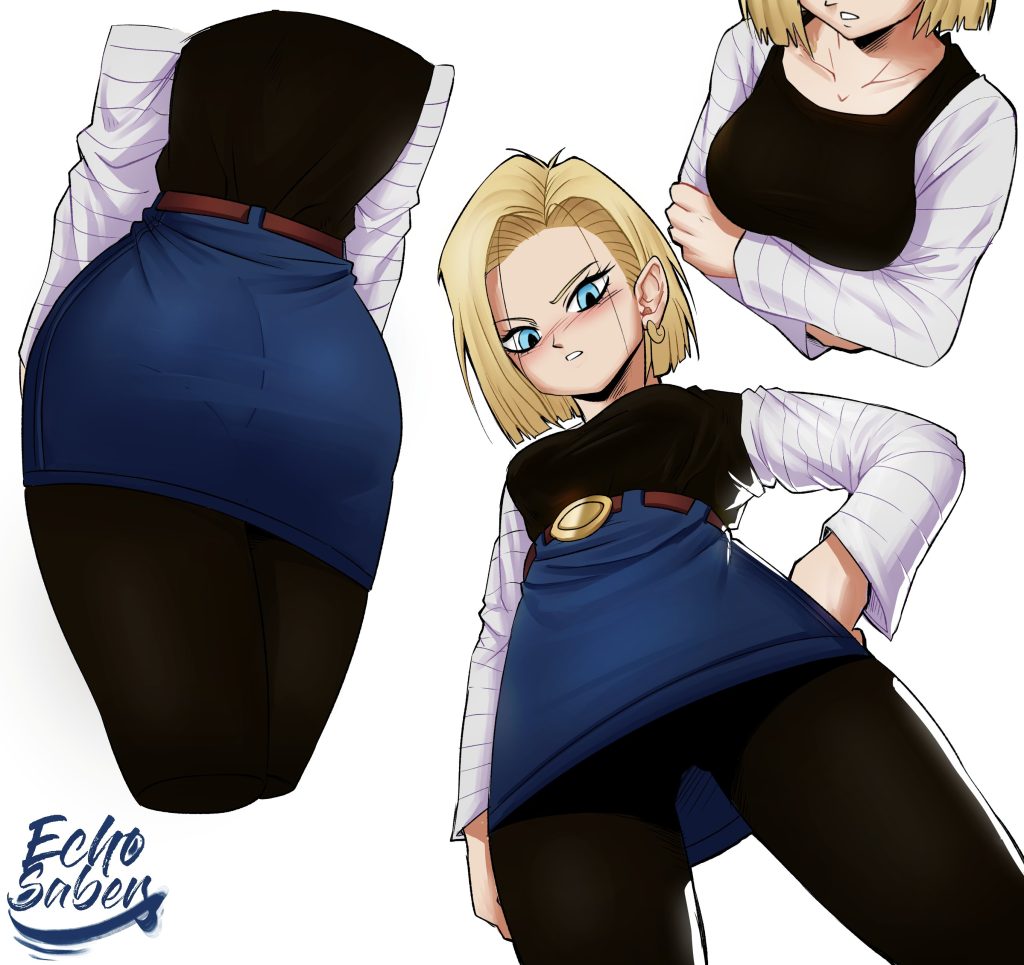 Android 18 Mini Comic (Dragon Ball Z) [TSFSingularity] Porn Comic