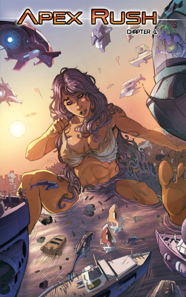 Apex Rush [Giantess Fan] Porn Comic
