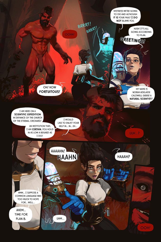 Applied Demonology [InCase] Porn Comic