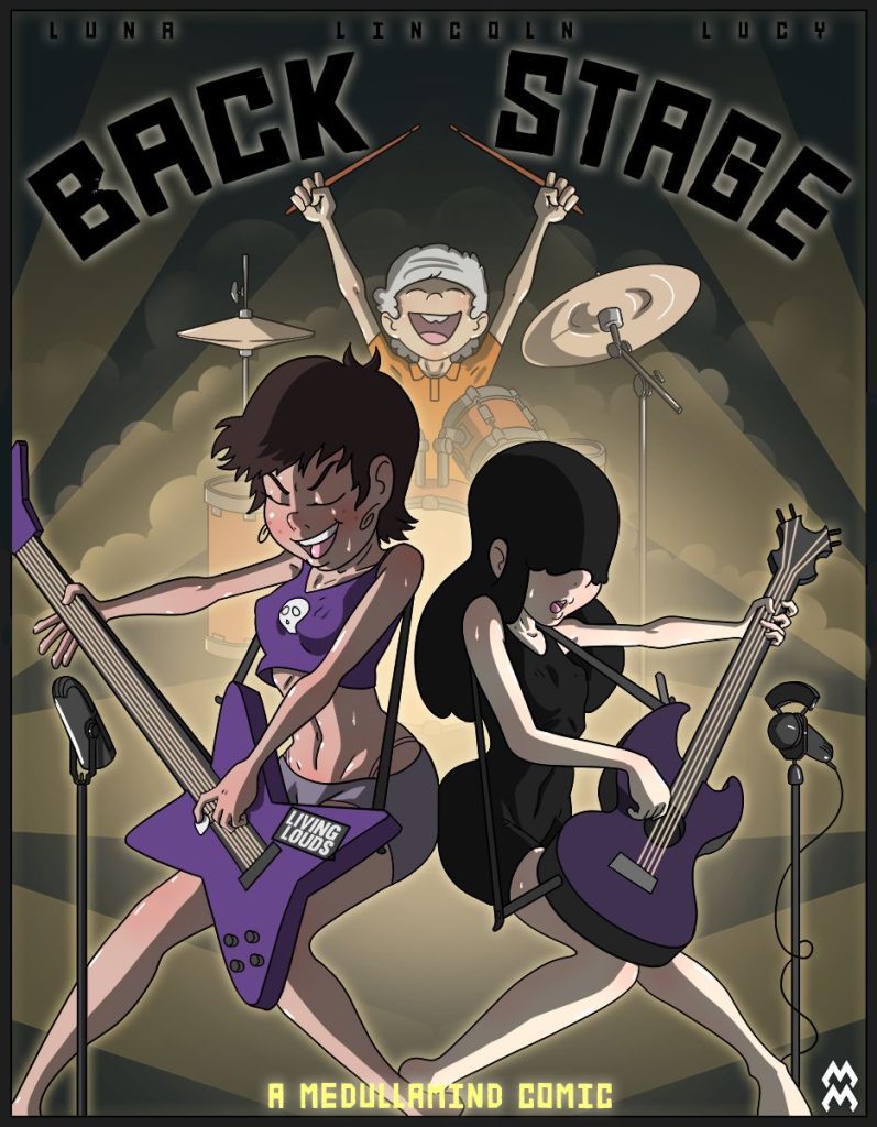 Back Stage (The Loud House) [MedullaMind] Porn Comic