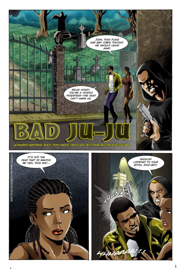 Bad Ju-Ju [HorrorBabeCentral] Porn Comic