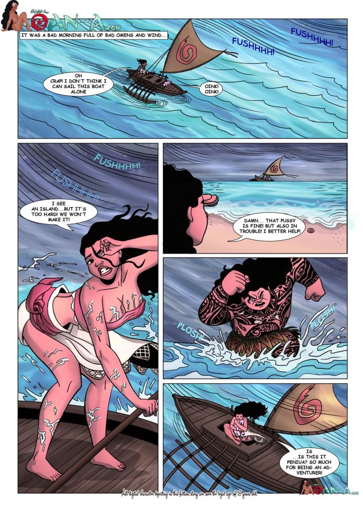 Bad (Moana) [Moan-a] Porn Comic