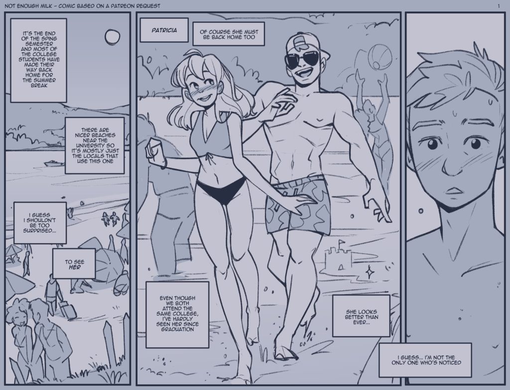 Beach Relief [NotEnoughMilk] Porn Comic