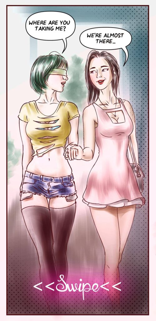 Birthday Blindfold [Firepalette] Porn Comic