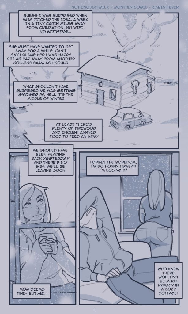 Cabin Fever [NotEnoughMilk] Porn Comic