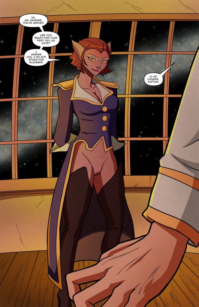 Captain Amelia’s Mate (Treasure Planet) [Swain Art] Porn Comic