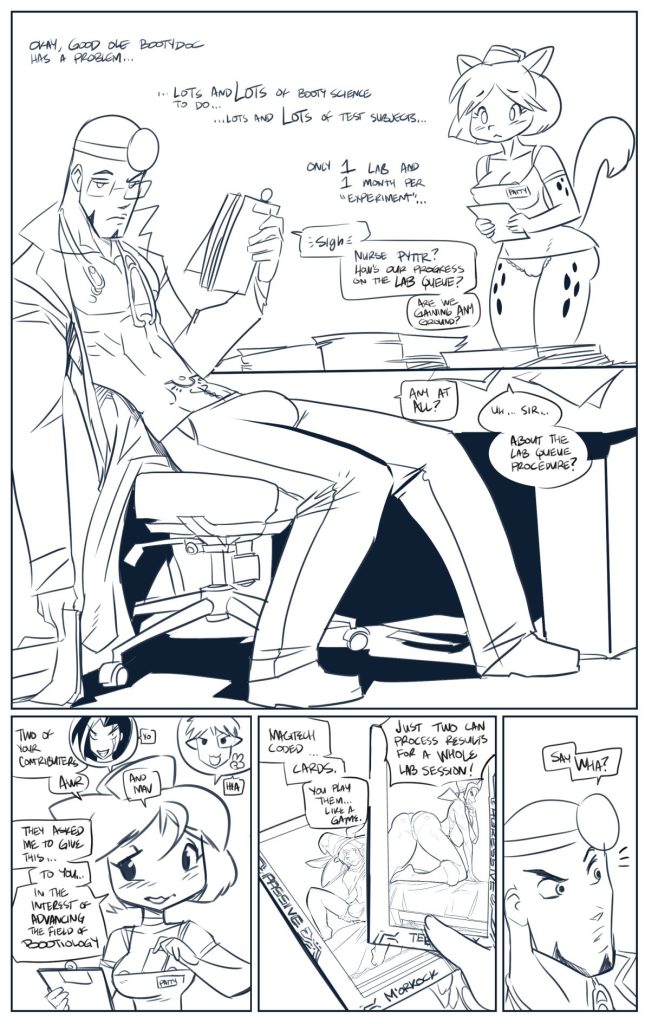 Cardgame [Fred Perry] Porn Comic