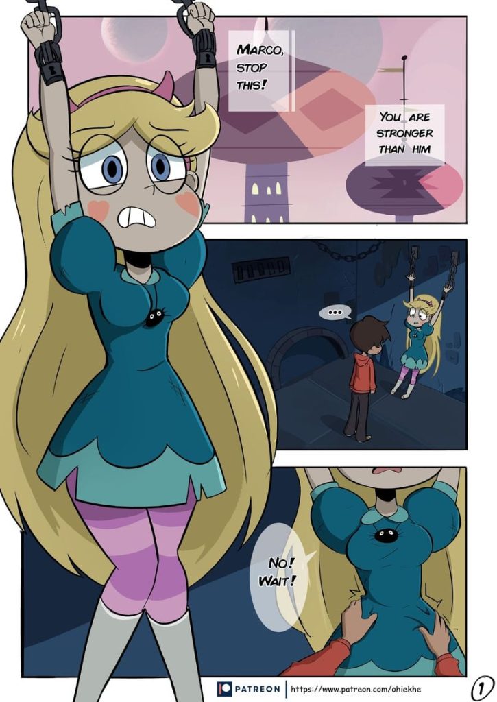 Chained Together (Star VS. The Forces Of Evil) [Ohiekhe] Porn Comic