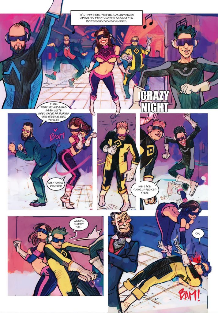 Crazy Night [JJFrenchie] Porn Comic