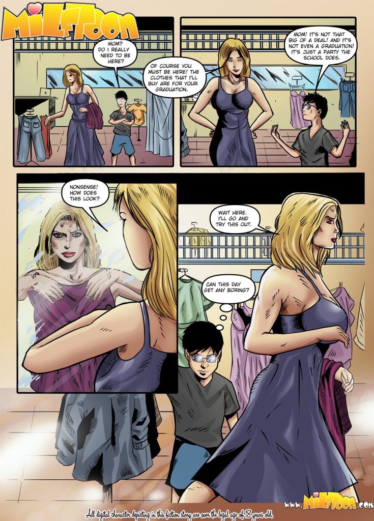 Damn It [MILFToon] Porn Comic