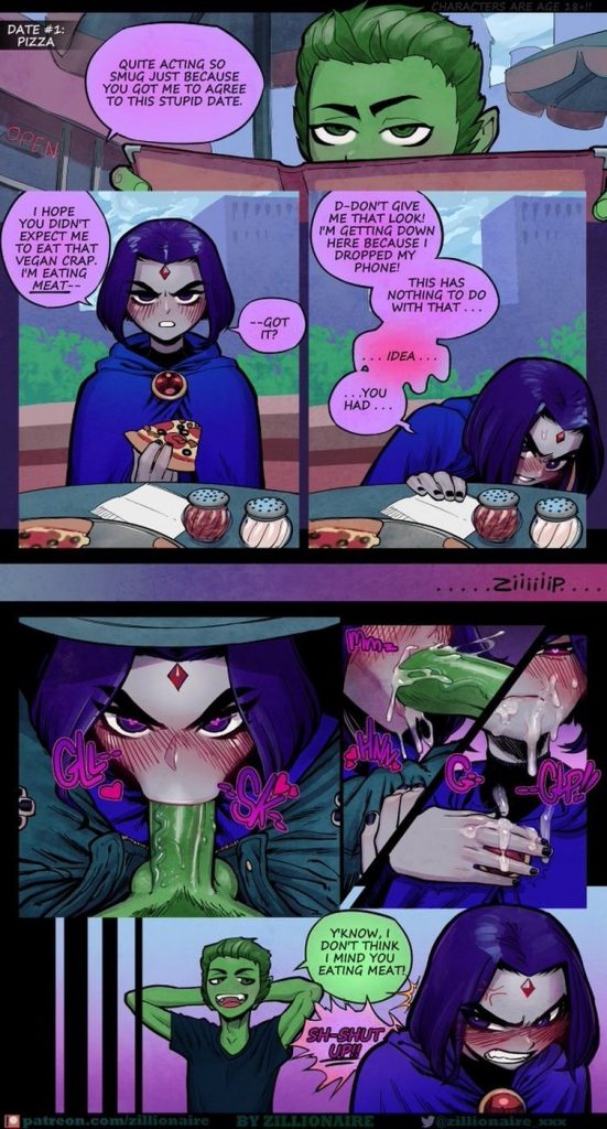 Dates (Teen Titans) [Zillionaire] Porn Comic
