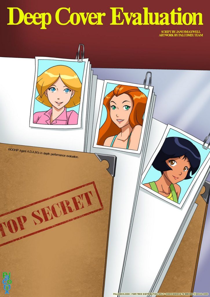 Deep Cover Evaluation (Totally Spies!) [Palcomix] Porn Comic