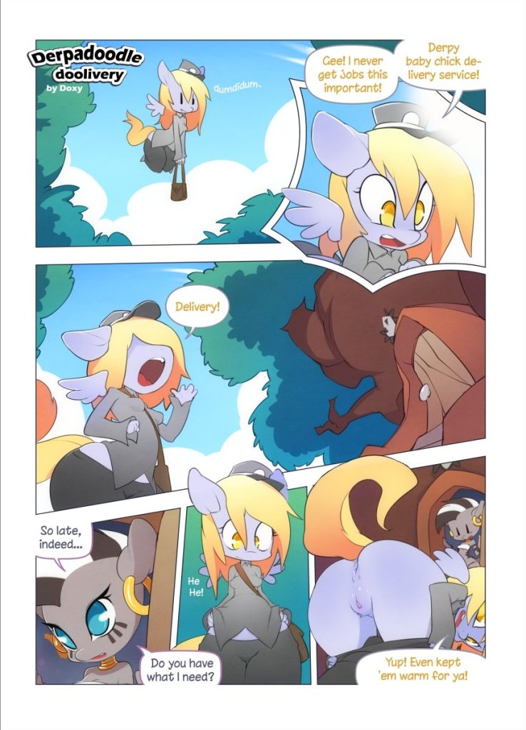 Derpadoodle Doolivery (My Little Pony – Friendship Is Magic) [Doxy] Porn Comic