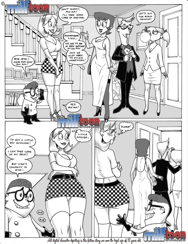 Dixter’s Fap (Dexter’s Laboratory) [MILFToon] Porn Comic