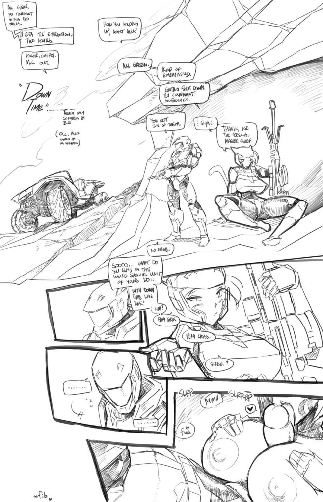 Down Time [Fred Perry] Porn Comic