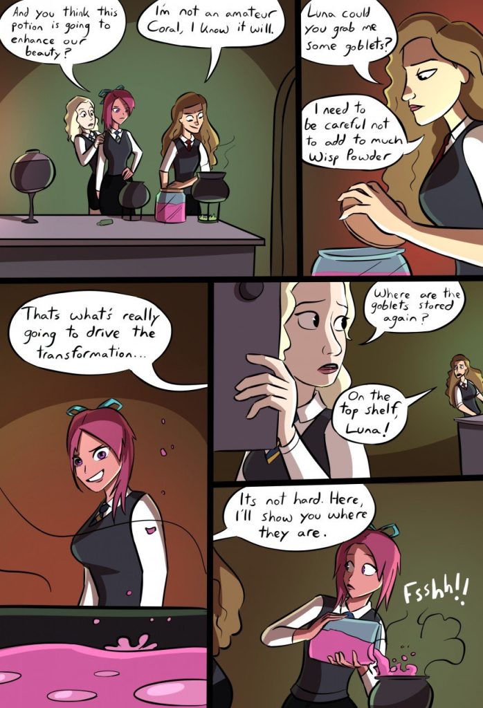 Enhancement Potion (Harry Potter) [EmmaBrave] Porn Comic