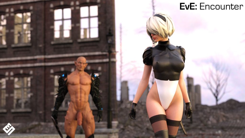 Eve – Encounter (Nier: Automata) [MaxSmeagol] Porn Comic