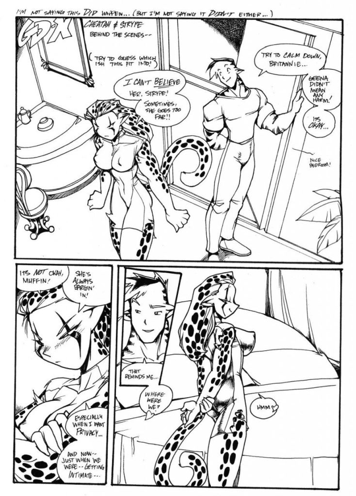 GDX: Britannie and Strype (Gold Digger) [Fred Perry] Porn Comic