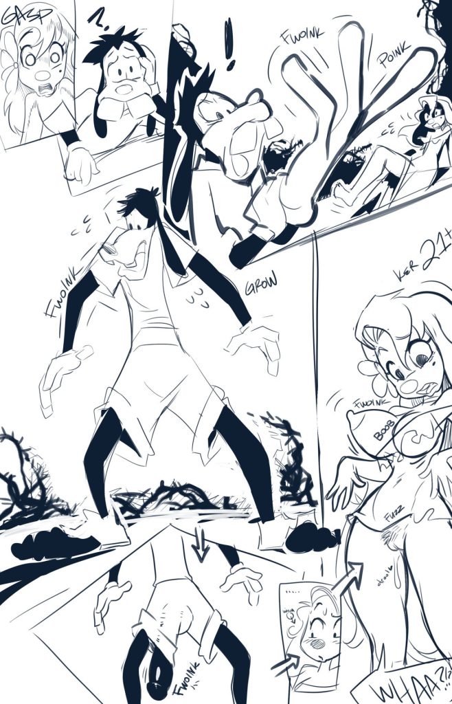 Goof Off (Goof Troop) [Fred Perry] Porn Comic