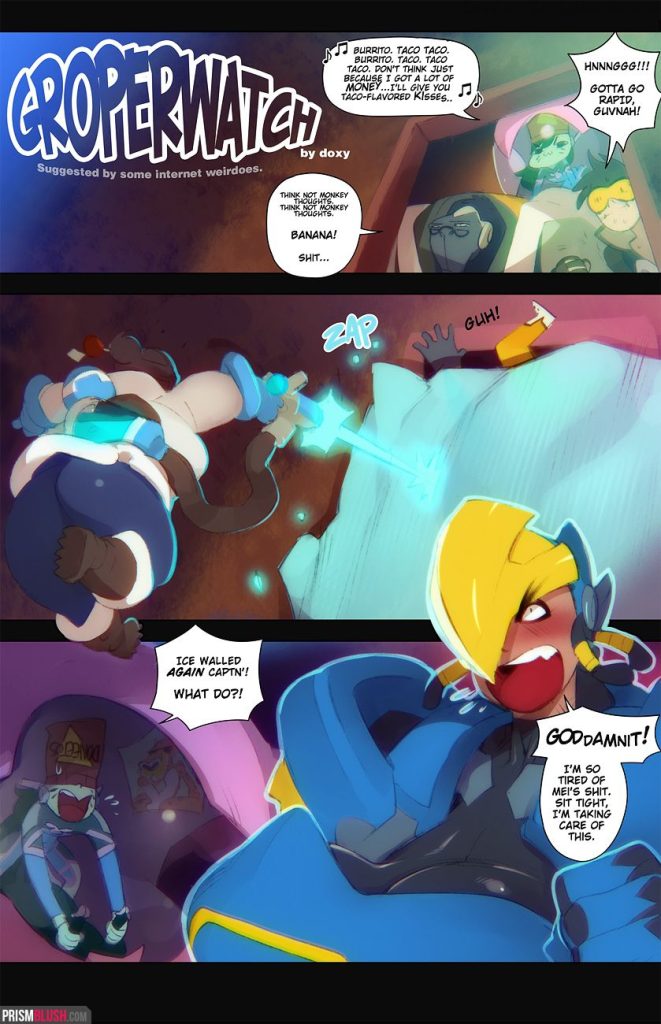 Groperwatch (Overwatch) [Doxy] Porn Comic
