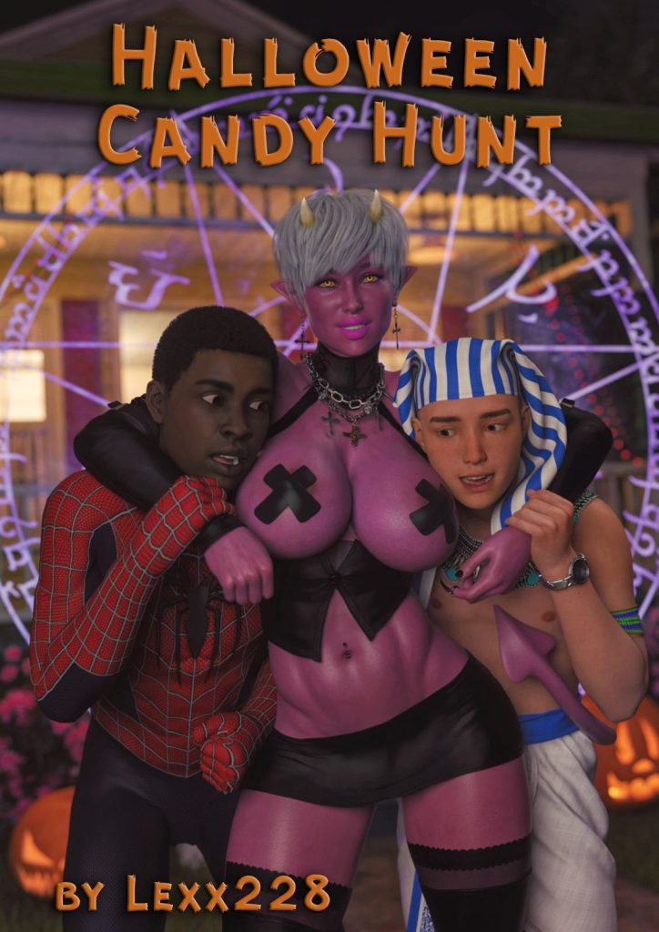 Halloween Candy Hunt [Lexx228] Porn Comic