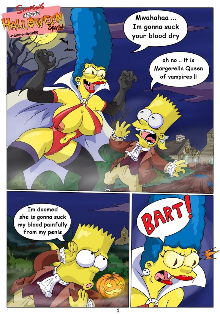 Halloween Special (The Simpsons) [Gundam888] Porn Comic