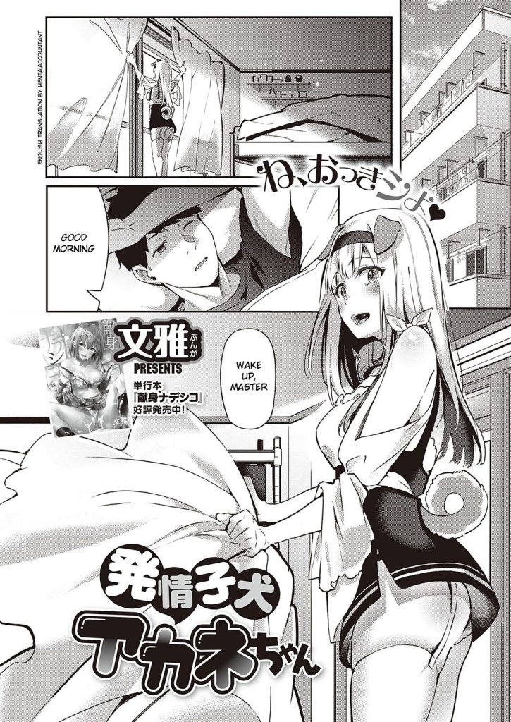 Hatsujou Koinu Akane-chan [Fumi Miyabi] Porn Comic