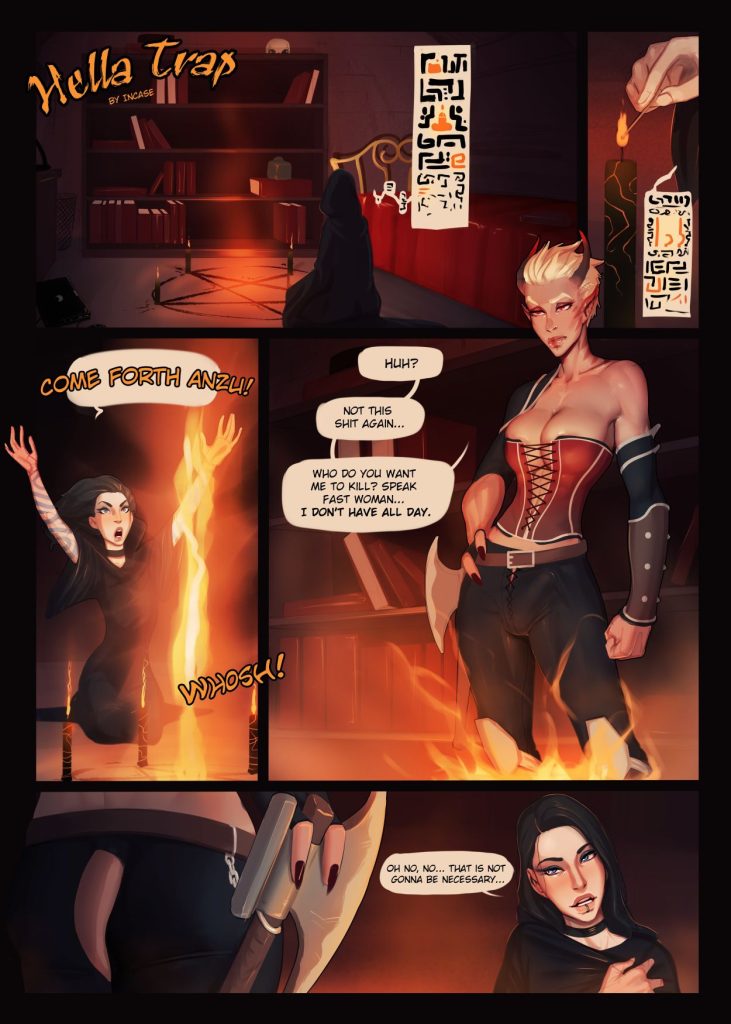 Hella Trap [InCase] Porn Comic