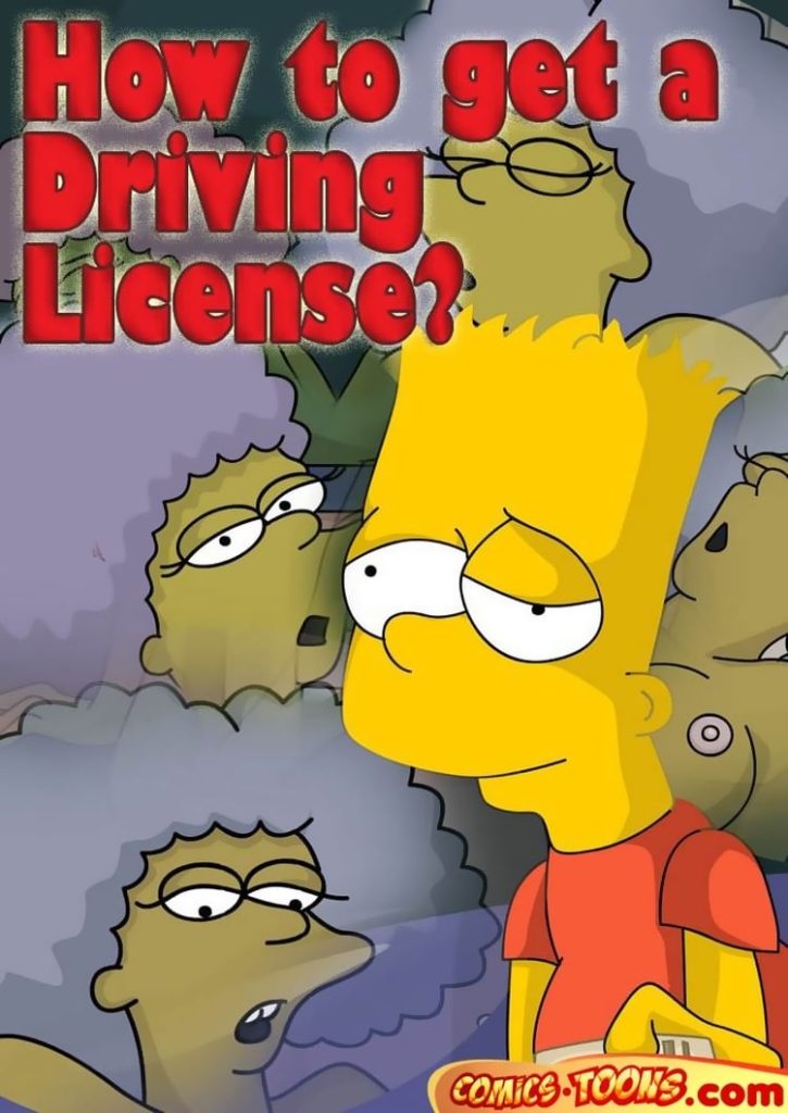 How to get a Driving License ? (The Simpsons) [Comics-Toons] Porn Comic