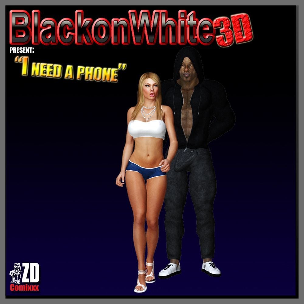 I Need A Phone [BlackonWhite3D] Porn Comic