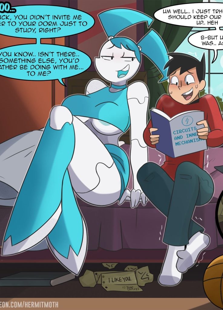 Jenny’s Visit (My Life As A Teenage Robot) [Hermit Moth] Porn Comic