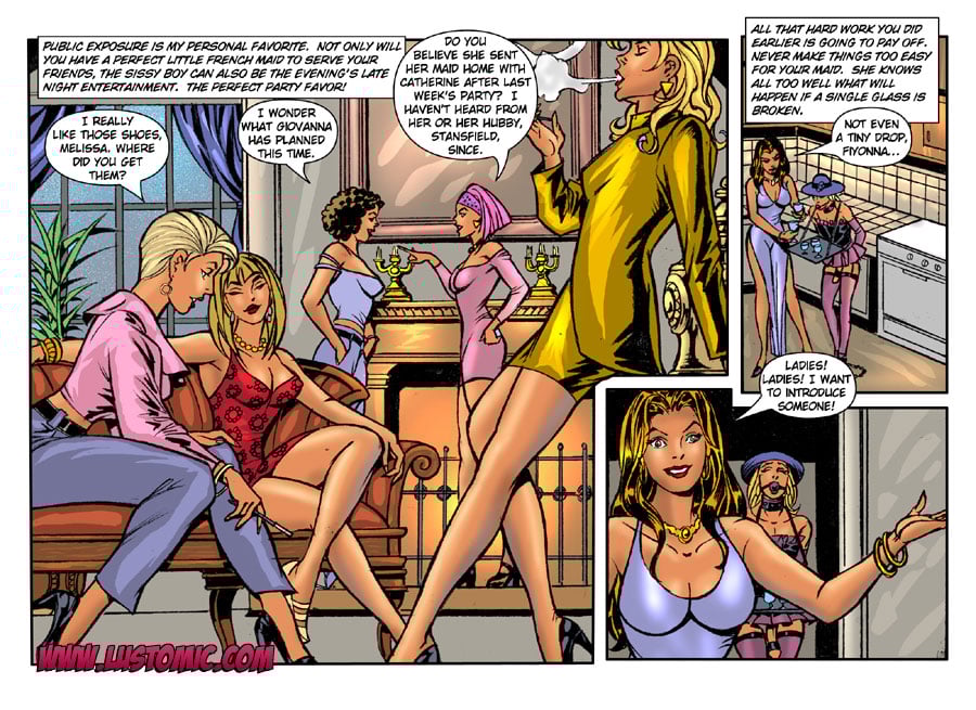 Lady Giovanna – Guide to Making the Perfect Sissymaid [Lustomic] Porn Comic