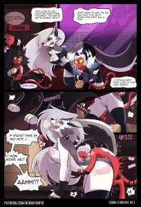 LoonaxMoxxie + Shorts (Helluva Boss) [Hermit Moth]